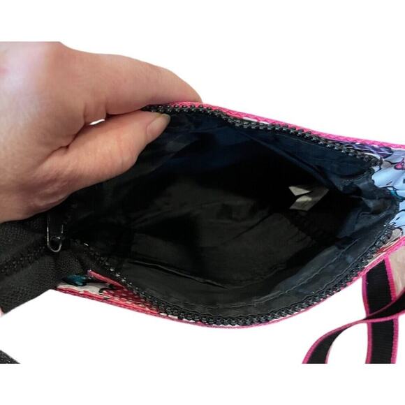 Hello Kitty Sanrio Clouds Purple Crossbody Mouse Squirrel Zippers Bag Purse 2013 - Picture 7 of 9